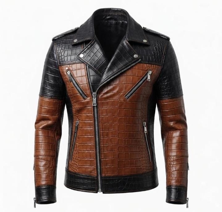 Men`s Classic Genuine leather jacket