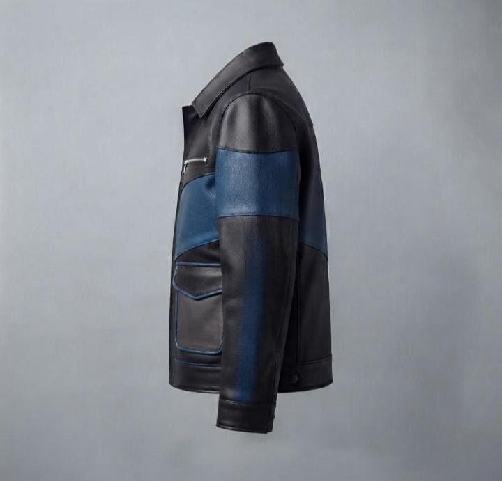Men`s Classic Genuine leather jacket