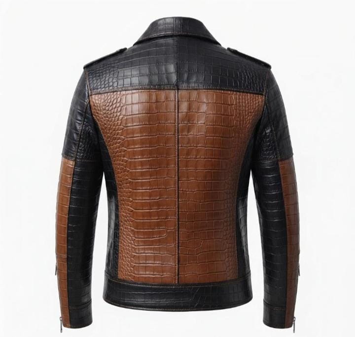 Men`s Classic Genuine leather jacket